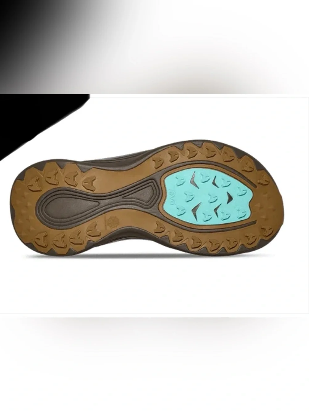 Teva Women's AventuraTrail R2T Sandal - Aqua and Gray size 11